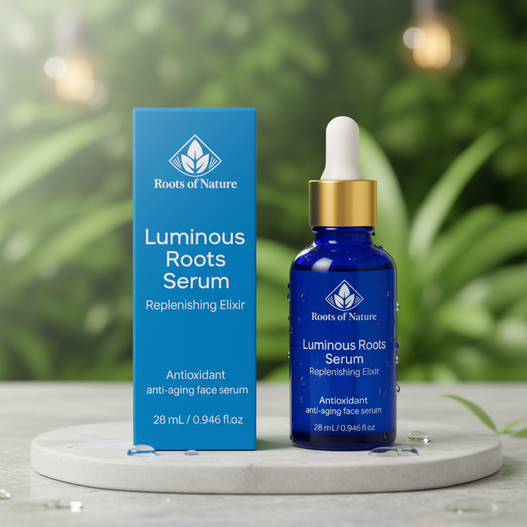 Luminous Roots Serum – Hydrate, Brighten & Smooth Fine Lines
