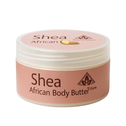 African Shea Body Butter — Deep Hydration, Natural Glow 100% Organic Shea Butter